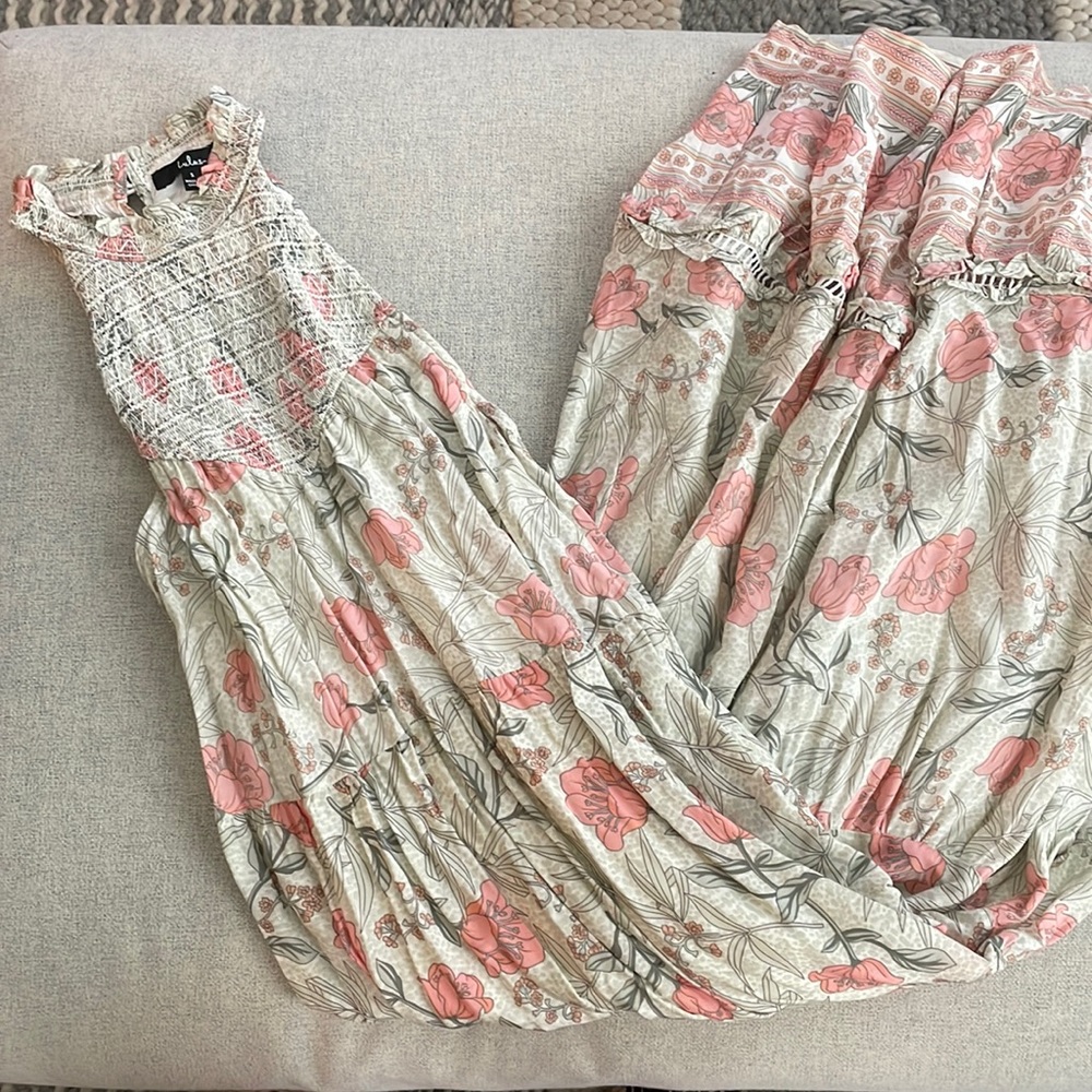 Lulus maxi dress high neck